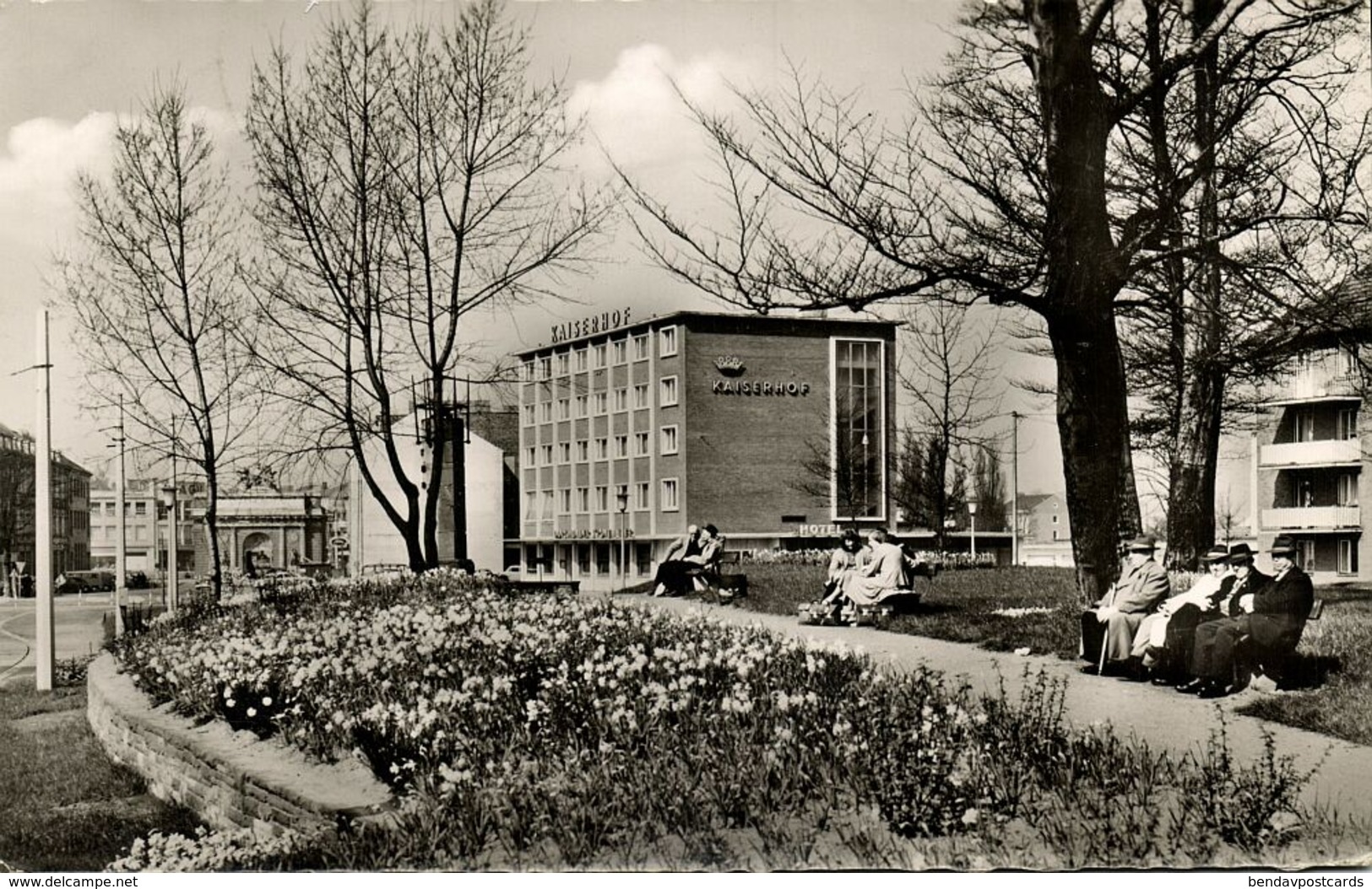 WESEL Am Rhein, Kaiserplatz, Der Olberg (1957) AK - Wesel