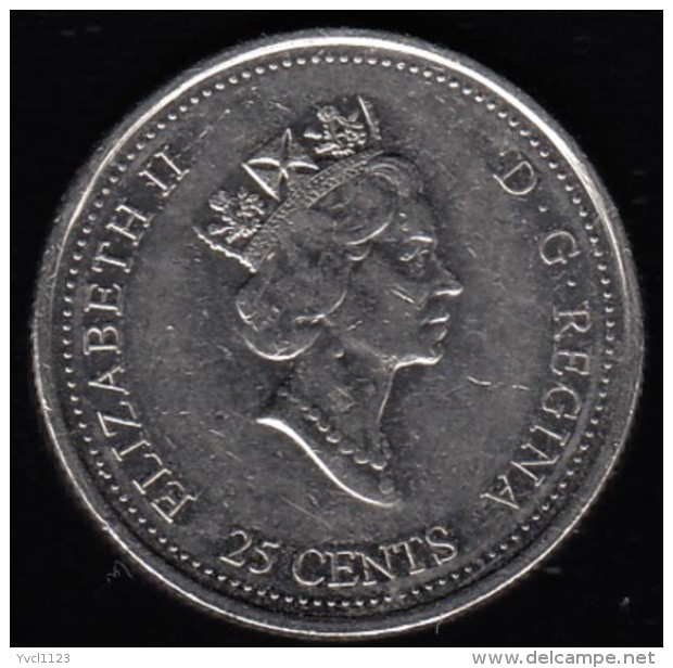 CANADA - 1999 'November' Circulating 25&cent; Coin - Canada