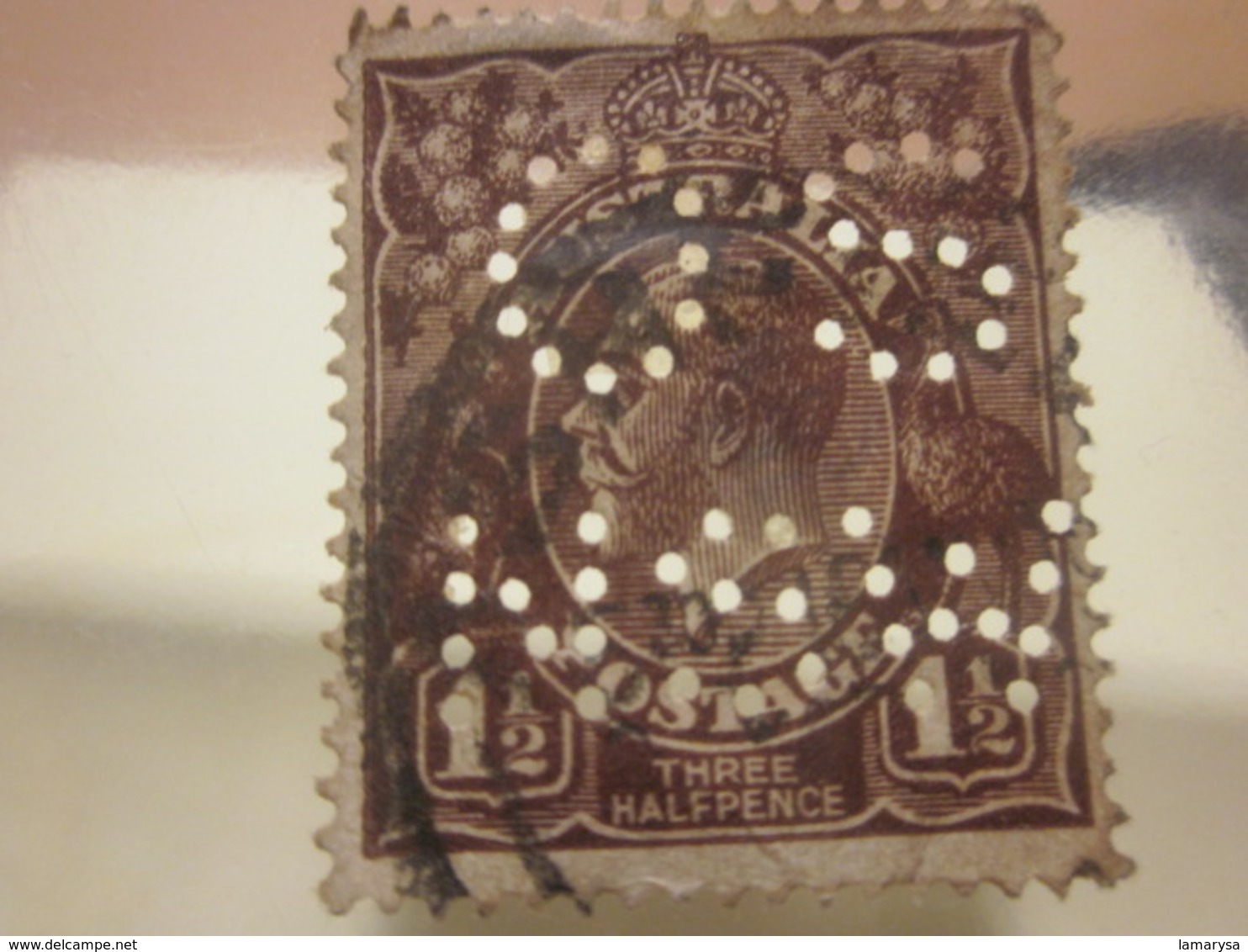 Stamp Timbre AUSTRALIE OS.NSW--COLONY NEW SOUTH WALES-Perforé,Perforés,Perfin Perfins,Perforatis,Perforado,Perforated - Perfins