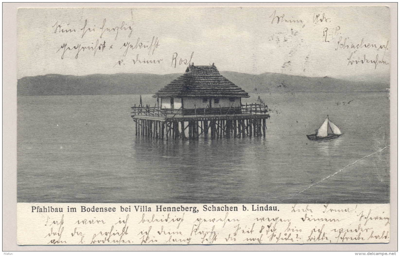 Schweiz - 1904 - 5c &amp; 10c Portomarke On Postkarte From Deutschland To Neuchatel - Portomarken