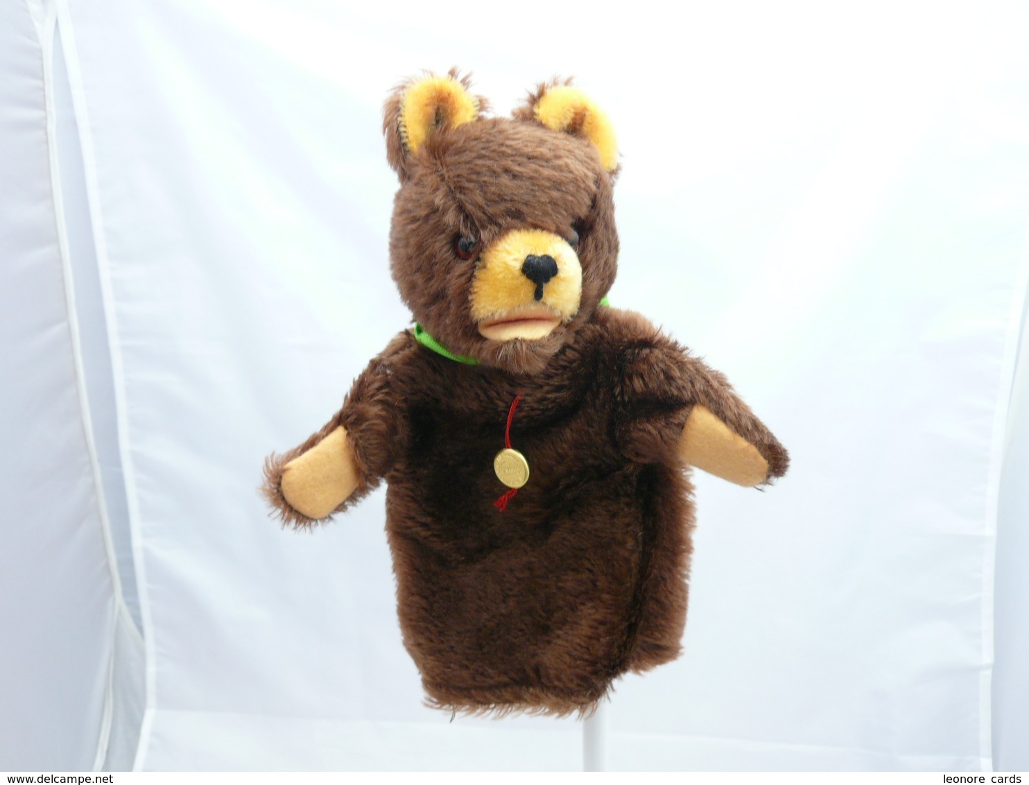 Marionnette à Main Ours TEDDY De Hermann Fourrure Marron 26 Cm - Puppets