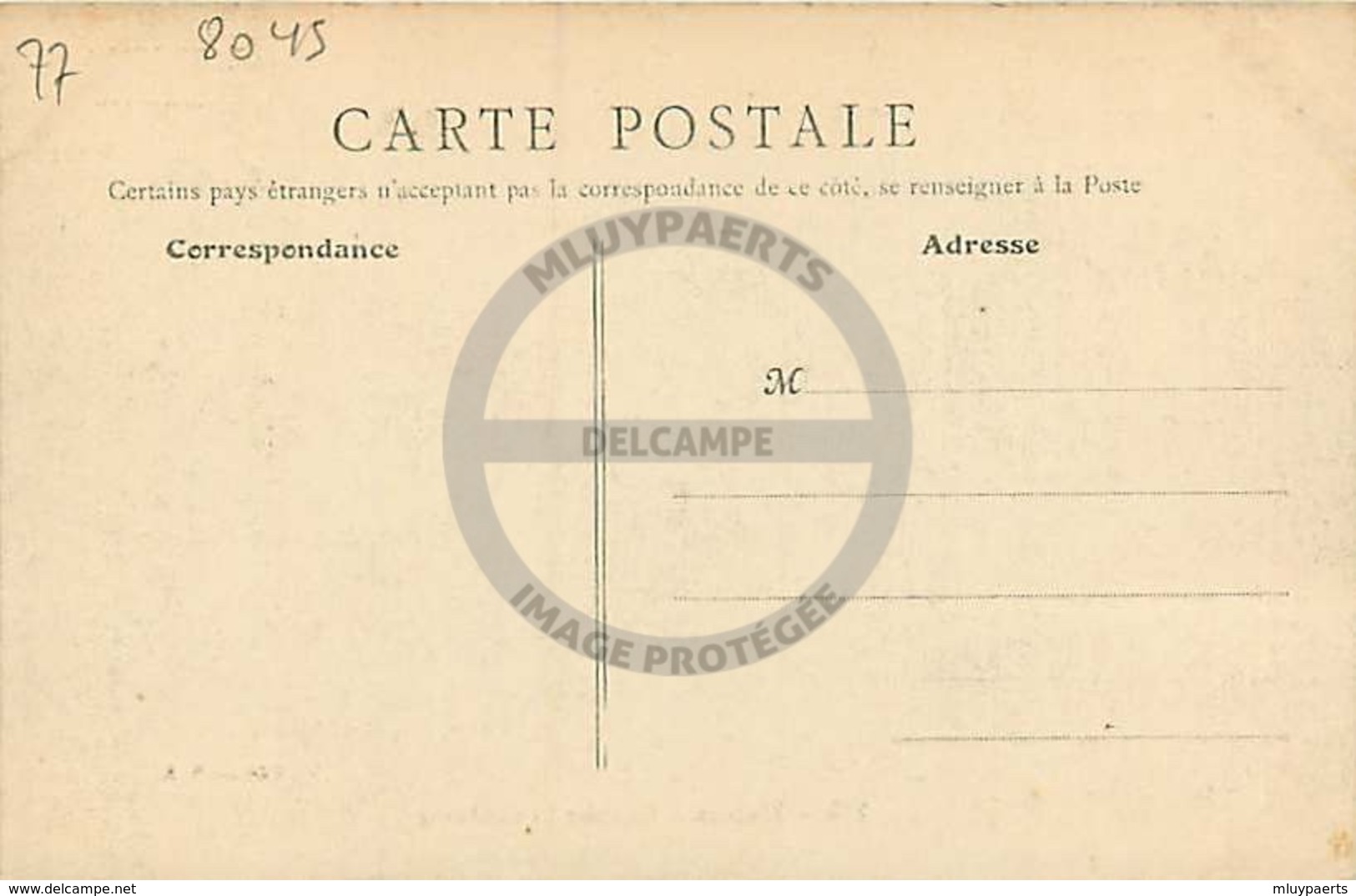 /!\ 8045 - CPA/CPSM - 77 - Meaux : Caserne Luxembourg - Meaux