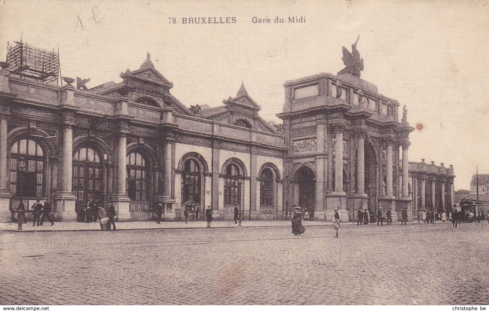 CPA Bruxelles, Gare Du Midi (pk50247) - Chemins De Fer, Gares
