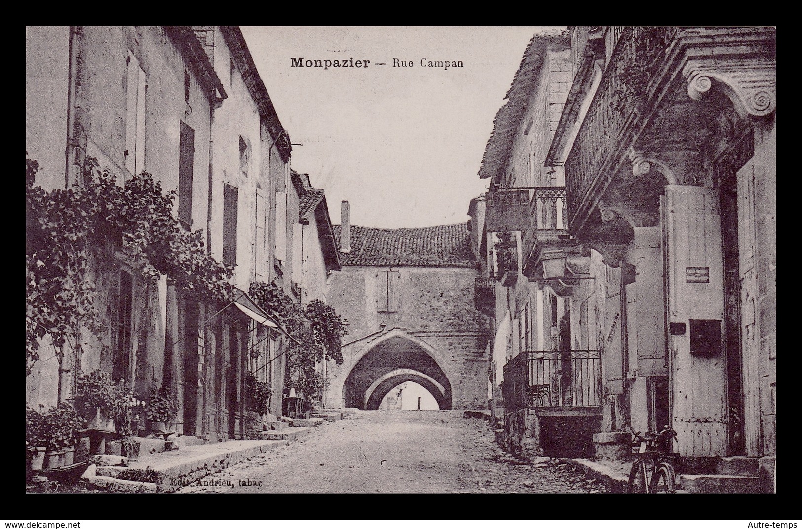 Monpazier (24) - Rue Campan - Autres & Non Classés