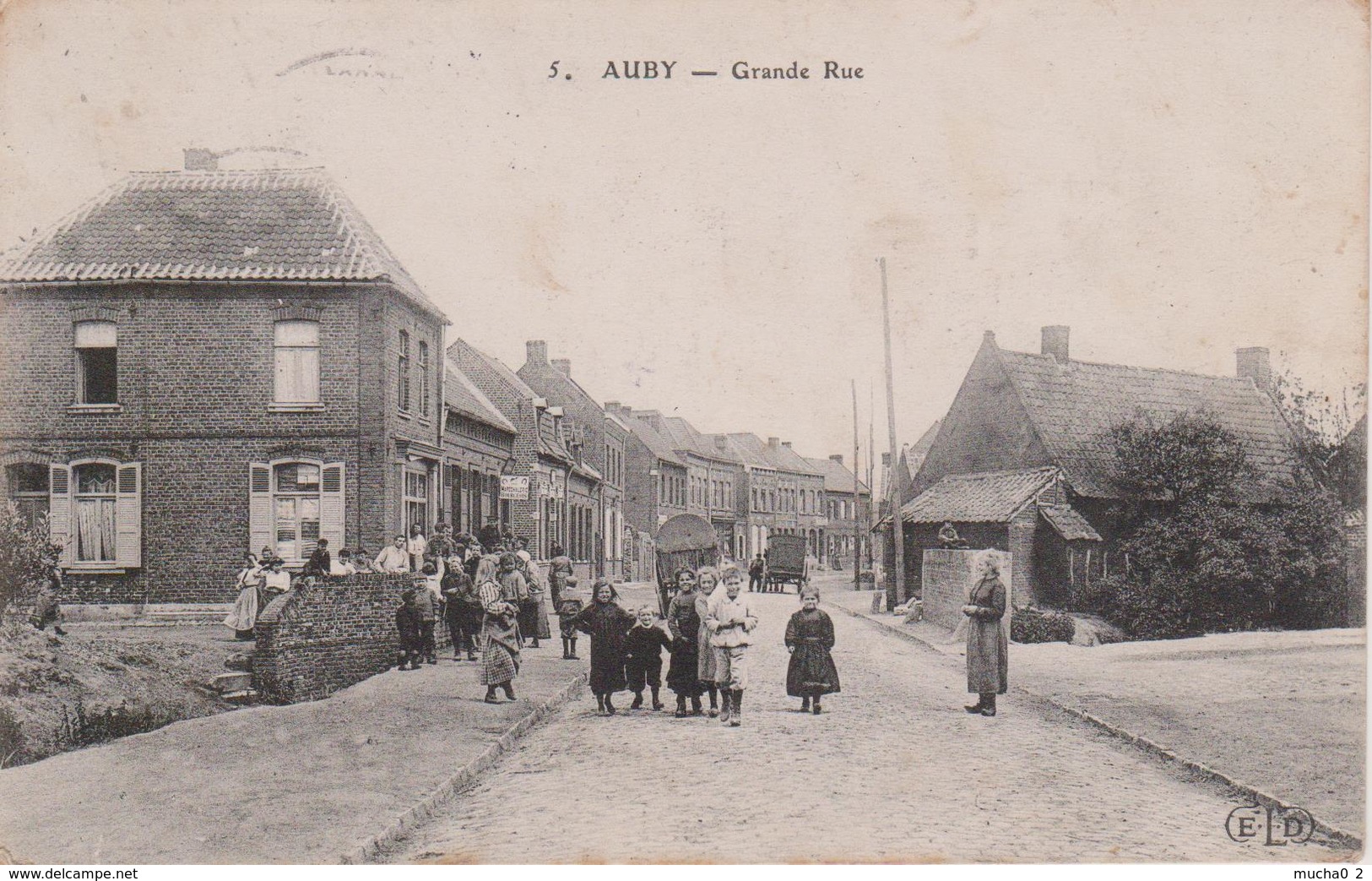 59 - AUBY - GRANDE RUE - Auby