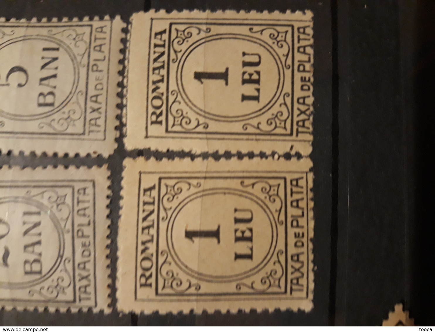 Error STAMPS REVENUE Stamp Romania 1918-20,,,fiscal Stamps, Taxa De Plata ,lot 6 Stamps,unused - Ungebraucht