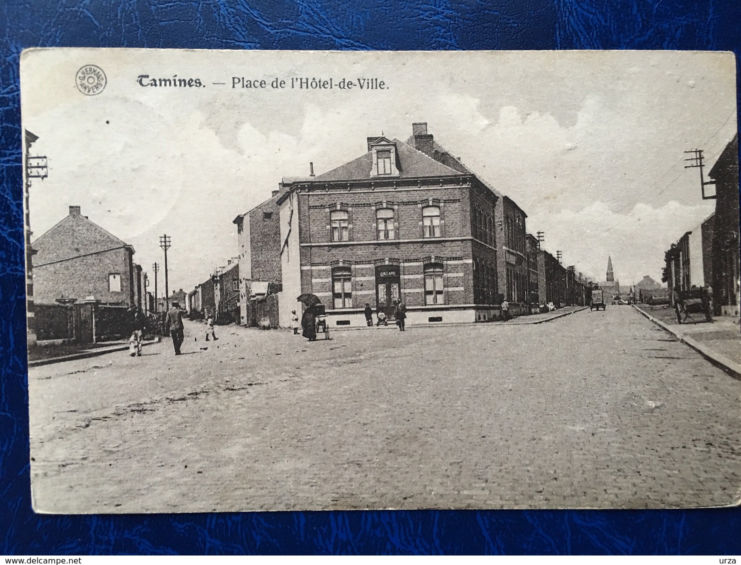 Tamines-place De L'Hôtel-de-ville-1922 - Namur