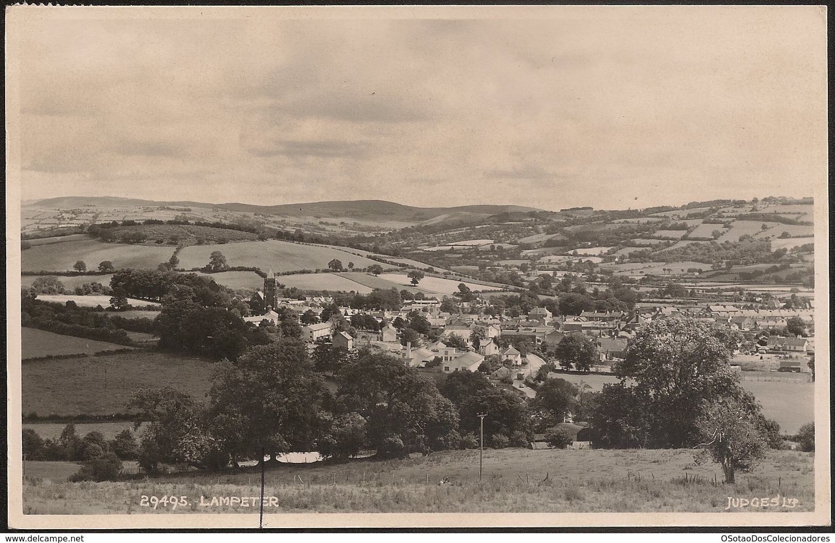 Postcard Wales - Lampeter -  Ceredigion - (Ed. Judges) - United Kingdom - Cardiganshire