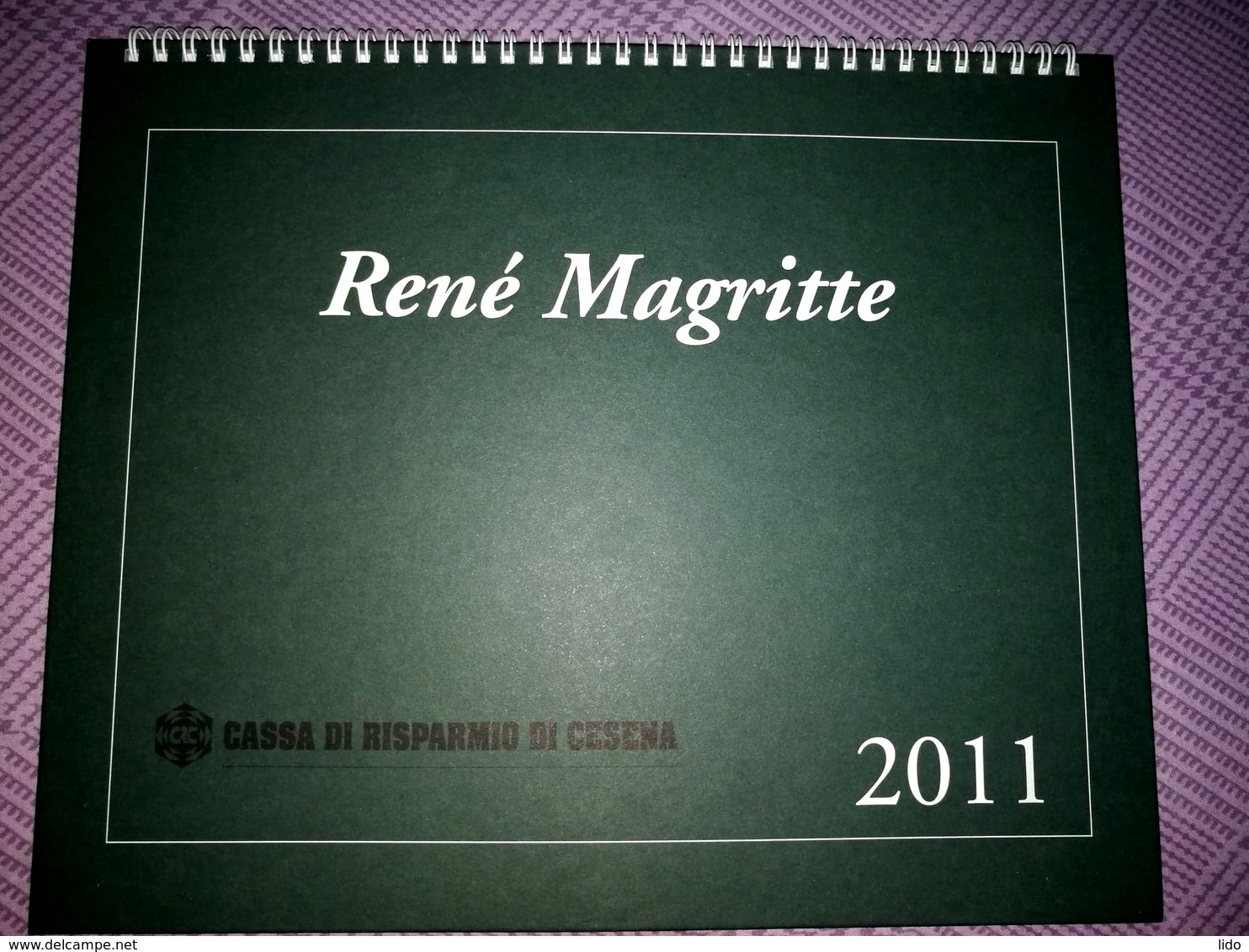 RENÉ MAGRITTE Merveilleux Calendrier Italien 2011 Avec 12 Affiches - Autres & Non Classés