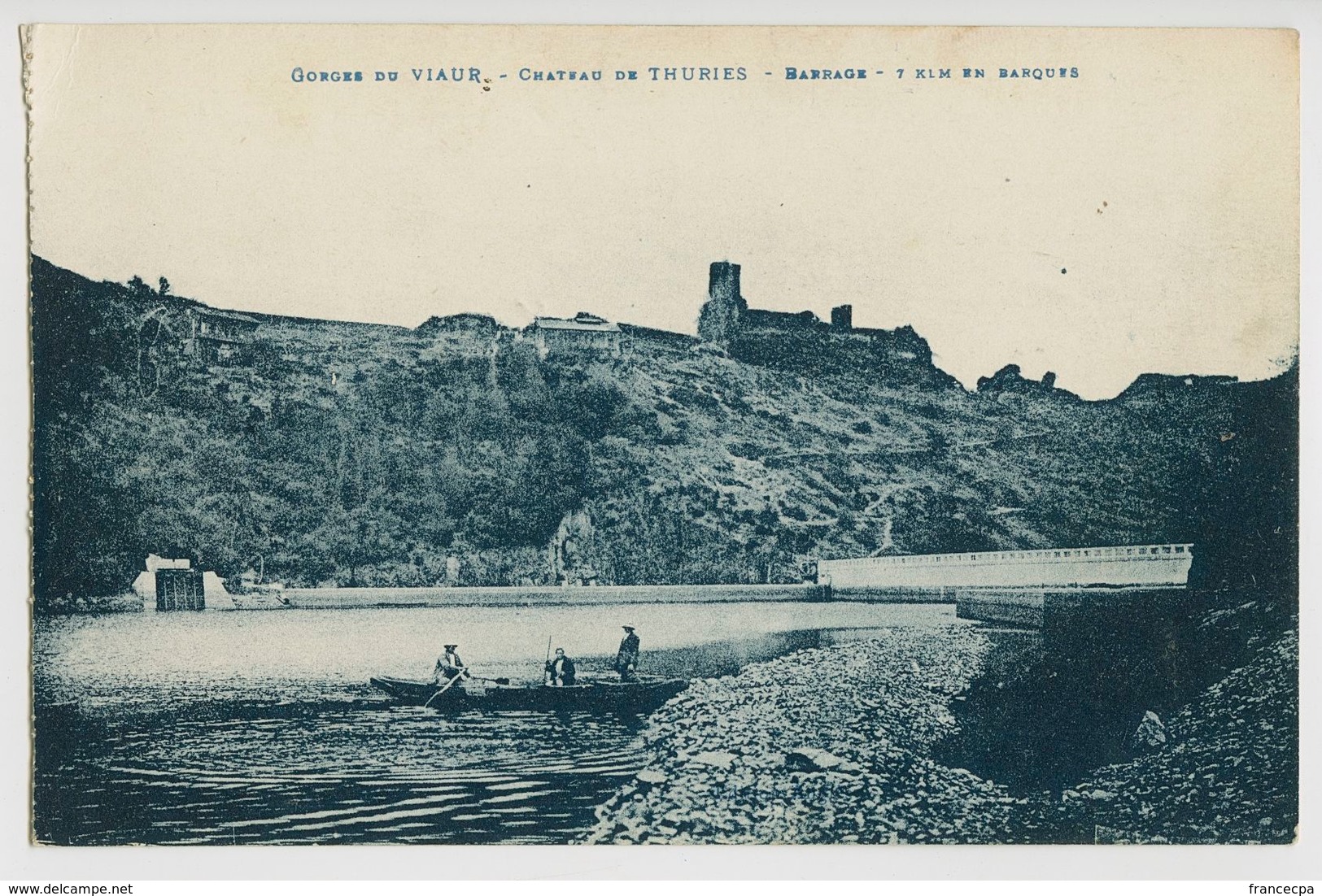 00077 - TARN - Gorges Du Viaur - Chateau De THURIES - Barrage - Pampelonne