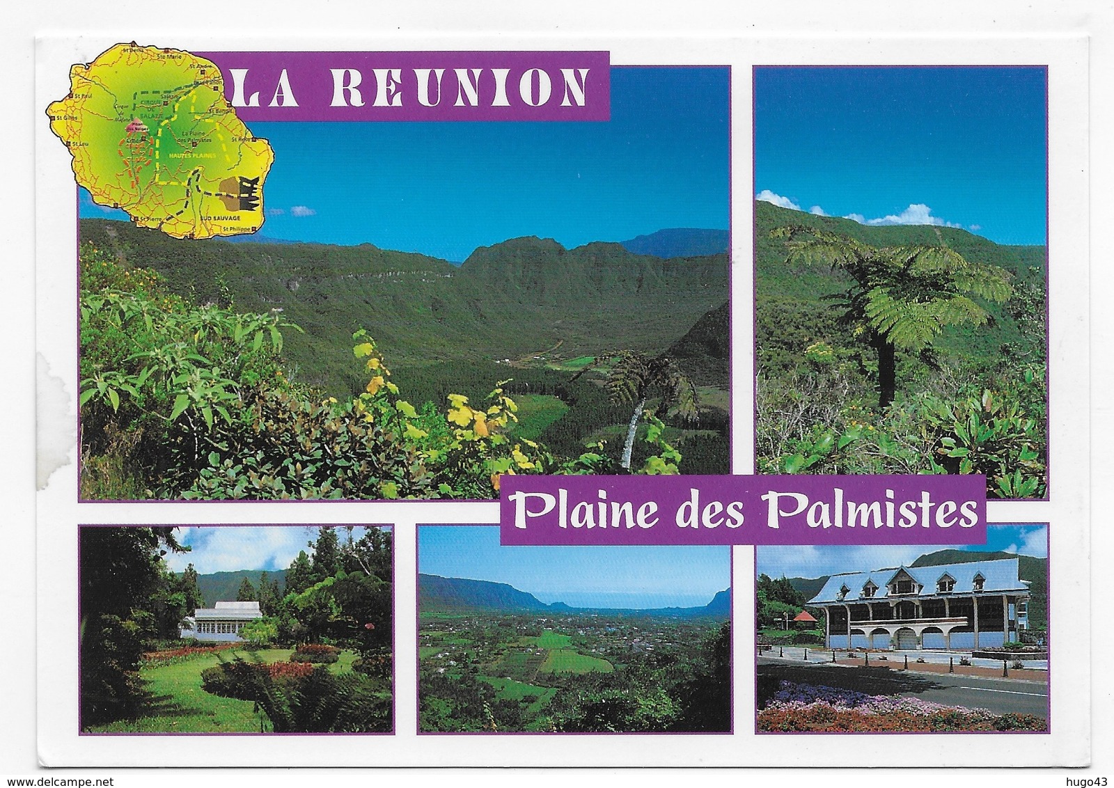 LA REUNION - N° 835 - PLAINE DES PALMISTES - MULTIVUES - CPM GF VOYAGEE - Autres & Non Classés