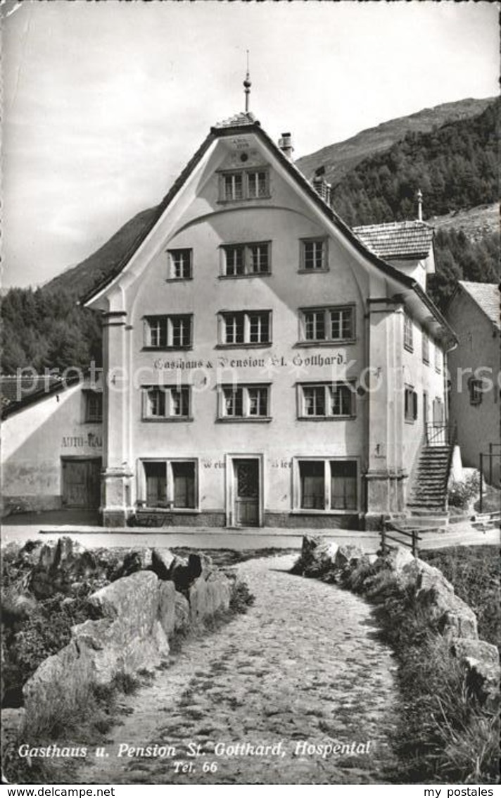 11779224 Hospental Gasthaus Und Pension St. Gotthard Hospental - Hospental