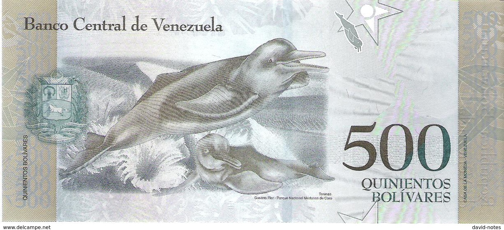 Venezuela  - Pick 94a - 500 Bolivares 2016 - Unc - Venezuela