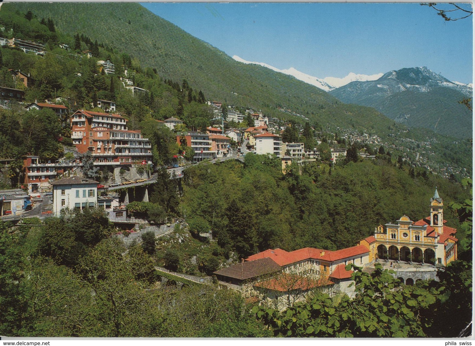 Orselina - Santuario/Wallfahrtsort Madonna Del Sasso - Photo: Engelberger - Orselina