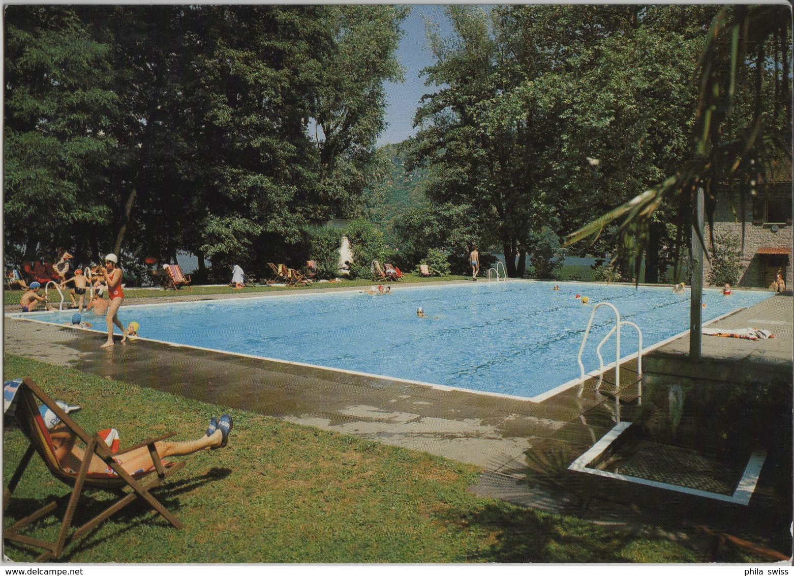 Evangelisches Zentrum Für Ferien Und Bildung - Magliaso, Schwimmbad - Photo: Engelberger - Magliaso