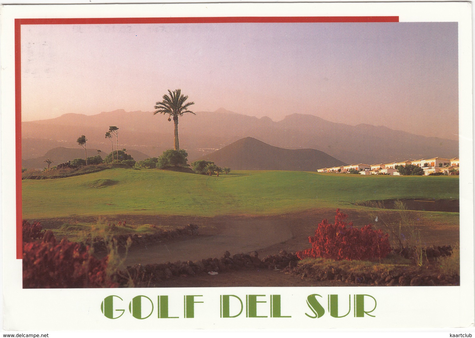 GOLF:  Tenerife - GOLF DEL SUR - (Espana/Spain) - Golf