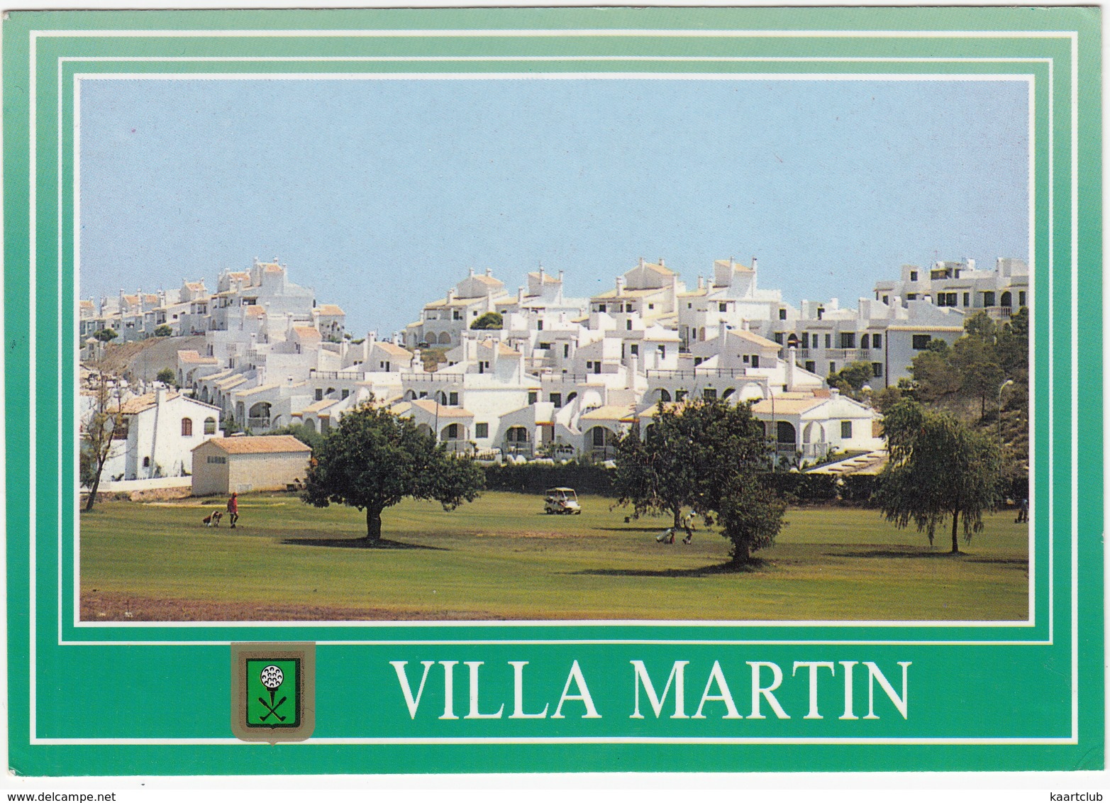 GOLF:  Villa Martin, Torrevieja, Alicante - GOLF COURSE , GOLF CART - (Espana/Spain) - Golf