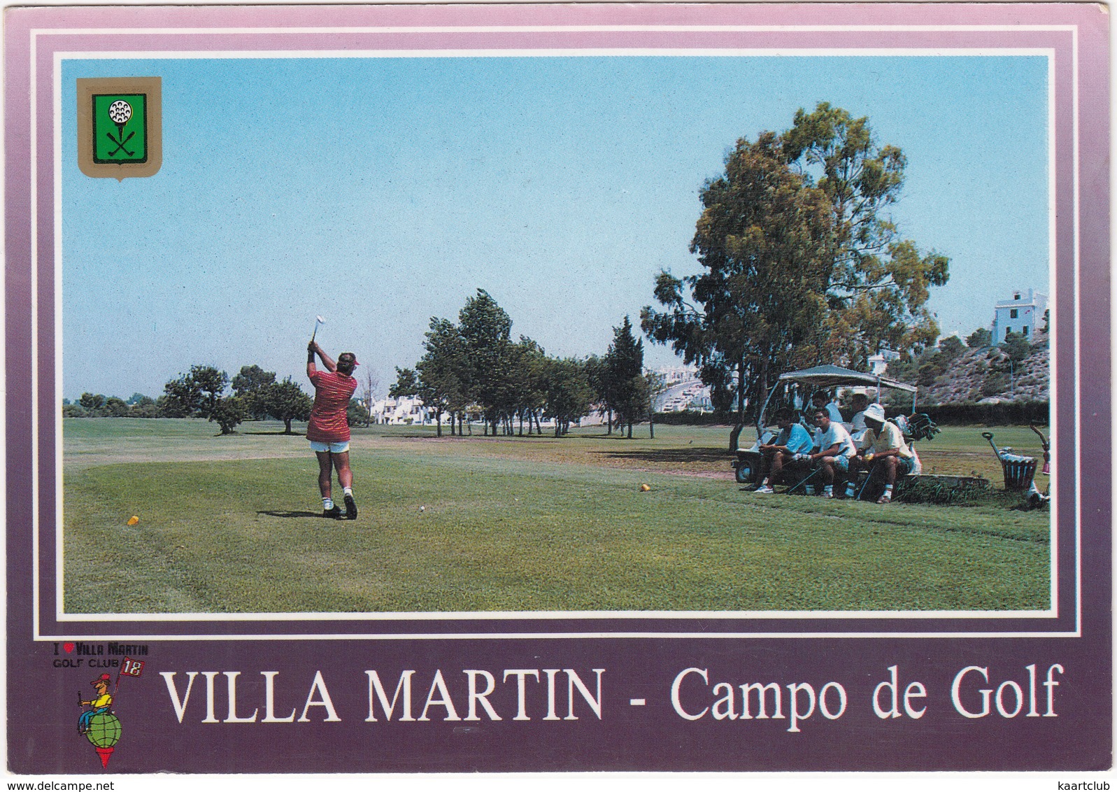 GOLF:  Villa Martin, Torrevieja, Alicante - CAMPO DE GOLF , GOLF CART - (Espana/Spain) - Golf