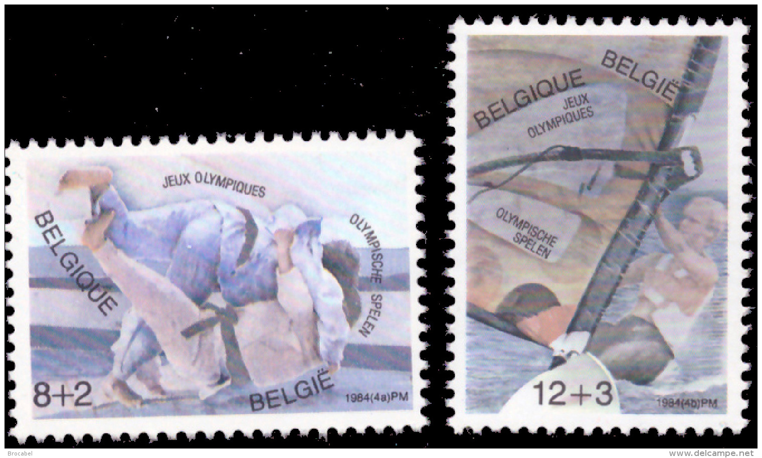 Belgium 2119/20**  Jeux Olympiques Los Angeles  MNH - Neufs