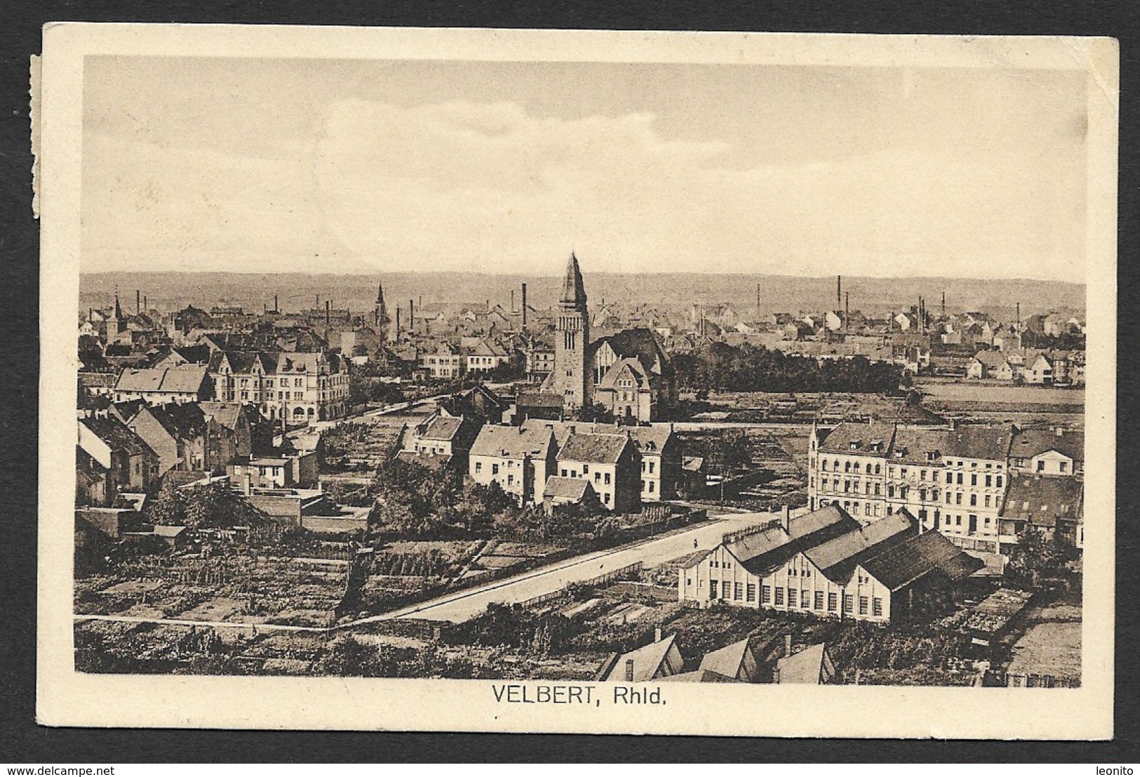 VELBERT Mettmann Düsseldorf Stempel Velbert 1927 - Velbert