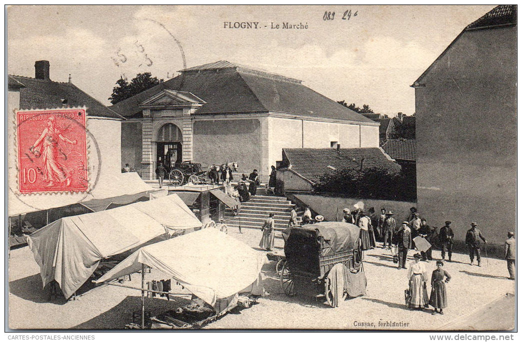 89 FLOGNY - Le Marché - Flogny La Chapelle