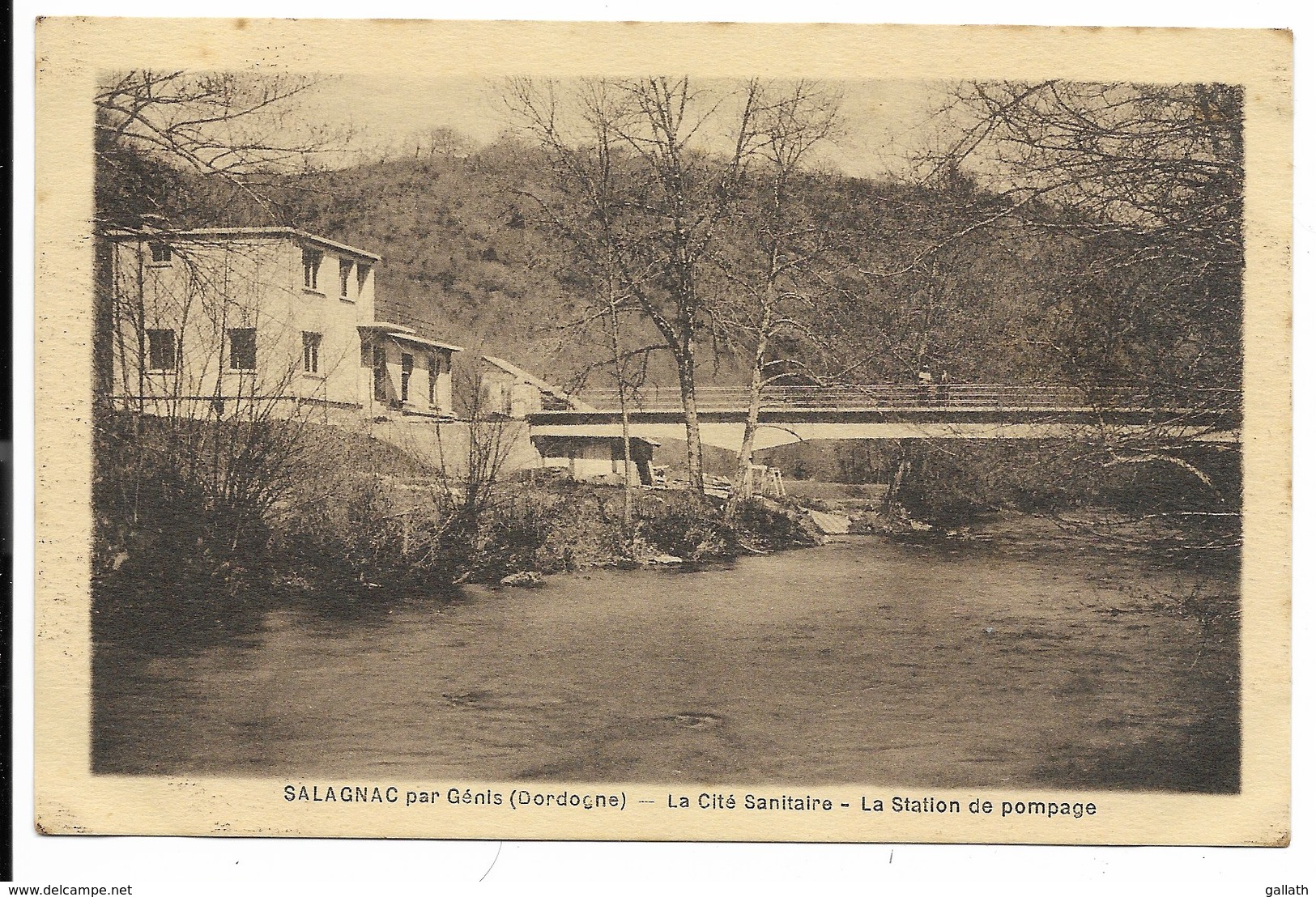 24-SALAGNAC-La Cité Sanitaire - La Station De Pompage... - Autres & Non Classés