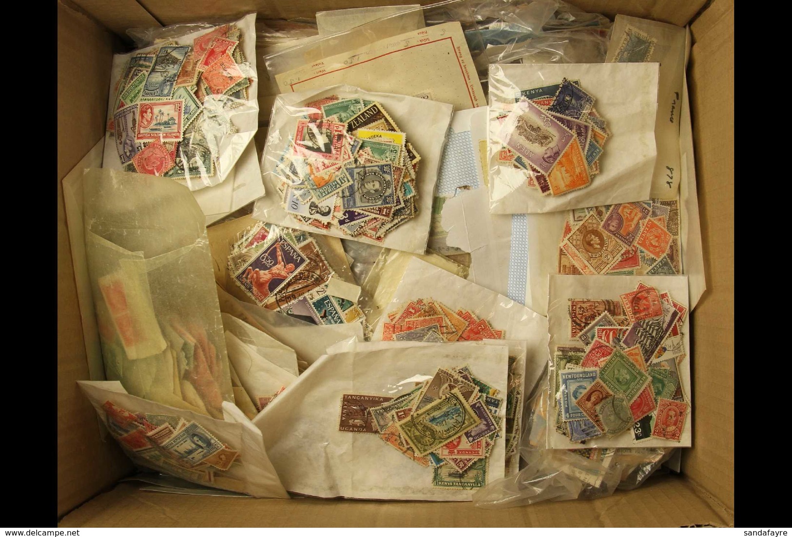 MASSIVE WORLD PACKET HOARD. All Periods Some Mint But Mostly Used Stamps In Various Glassine Packets, Paper Envelopes &  - Otros & Sin Clasificación