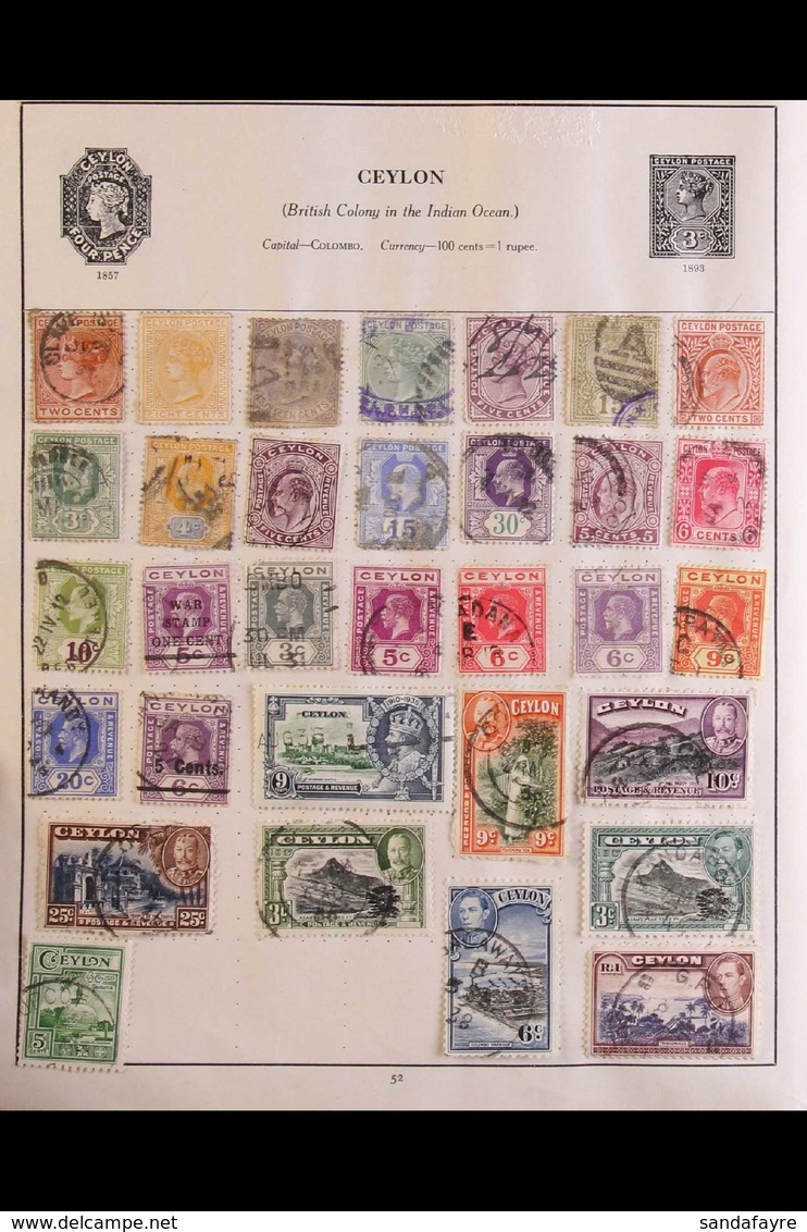 WORLD COLLECTION 19th Century To Early 1950's Mint & Used Collection In An Old 1933 Strand Album, Virtually ALL DIFFEREN - Other & Unclassified