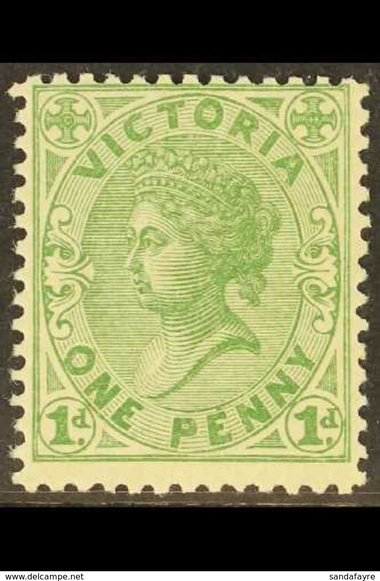 VICTORIA 1882-84 1d Green, SG 209a, A Lovely Example With Good Colour, Never Hinged Mint For More Images, Please Visit H - Otros & Sin Clasificación