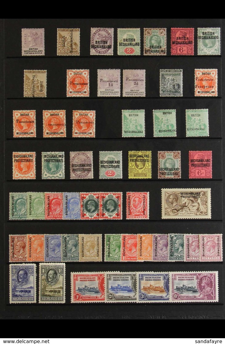 1888-1935 OLD TIME MINT COLLECTION. A Very Fine Mint Collection, ALL DIFFERENT Presented On A Stock Page With Much Of In - Otros & Sin Clasificación