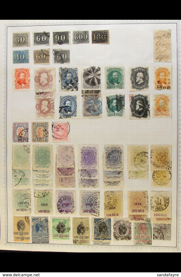 1850-1960 EXTENSIVE MINT & USED COLLECTION. A Most Useful Collection Presented On Album Pages, Some Issues Represented B - Otros & Sin Clasificación