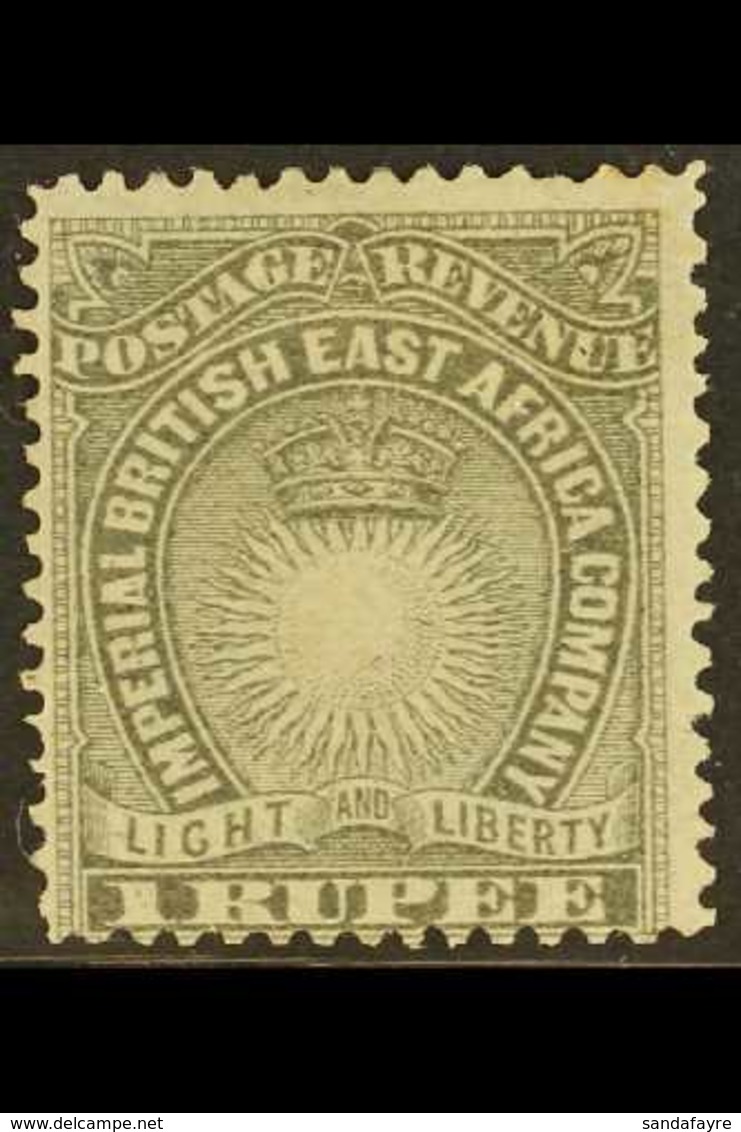 1890-95 1r Grey "light & Liberty" SG 15, Fine Mint With A Couple Of Shortish Perfs For More Images, Please Visit Http:// - África Oriental Británica