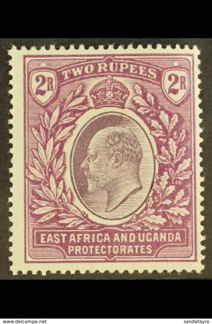 EAST AFRICA & UGANDA 1903 2r Dull And Bright Purple, Ed VII, SG 10, Very Fine Mint. For More Images, Please Visit Http:/ - Vide