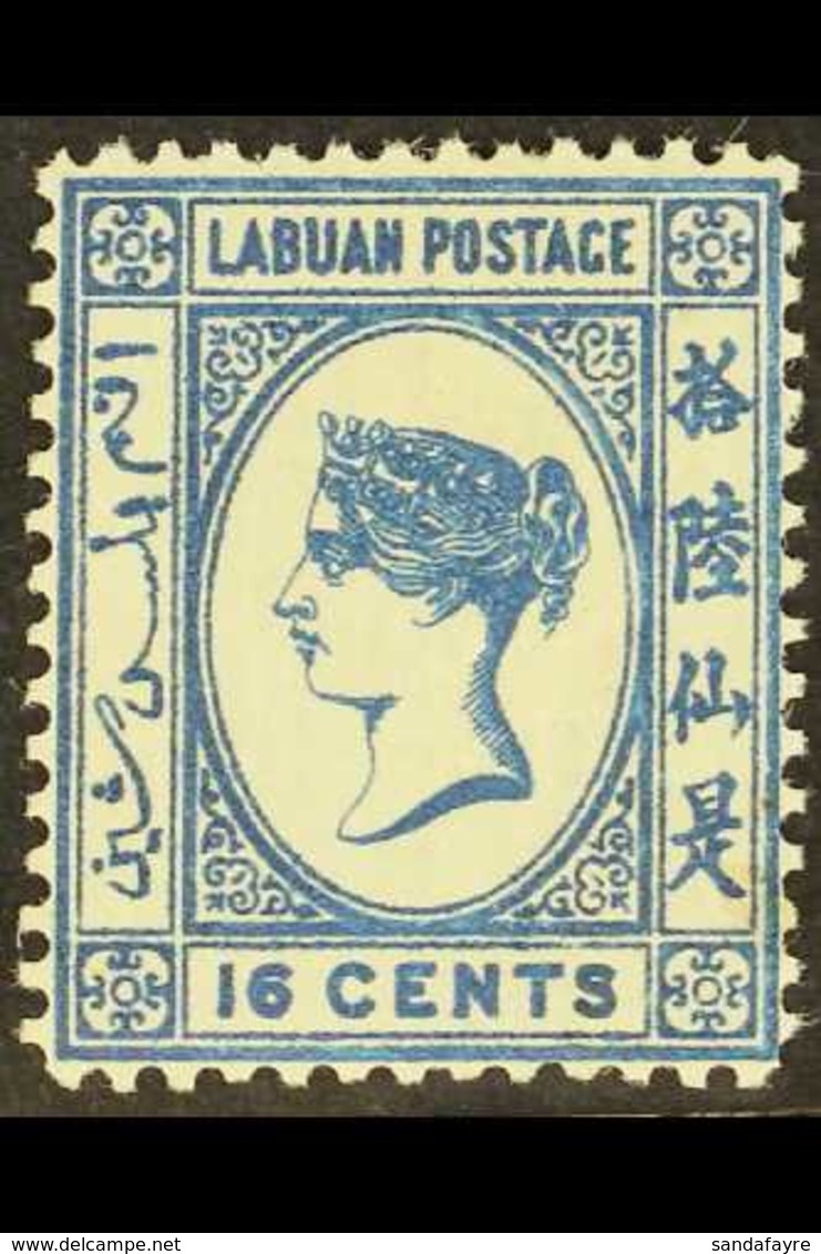 1883 16c Blue, SG 20, Fine Mint. For More Images, Please Visit Http://www.sandafayre.com/itemdetails.aspx?s=630829 - Borneo Septentrional (...-1963)