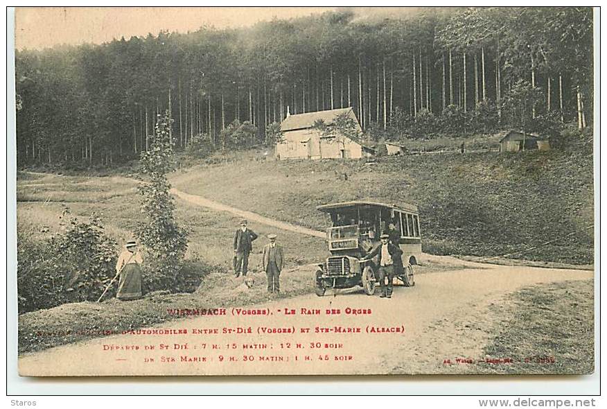 WISEMBACH - Le Rain Des Orges - Départ De St. Dié - Services Automobiles - Autres & Non Classés