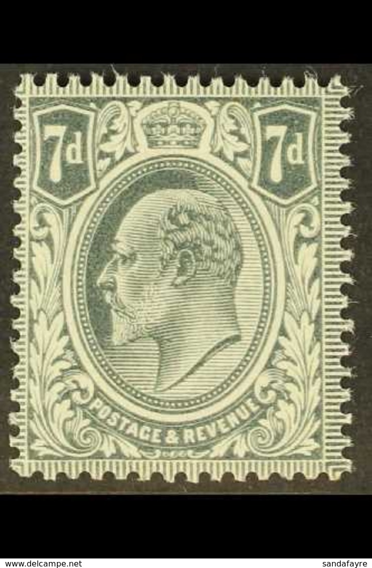 1902 7d Deep Grey Black, Ed VII, SG 249a, Very Fine Never Hinged Mint. For More Images, Please Visit Http://www.sandafay - Sin Clasificación