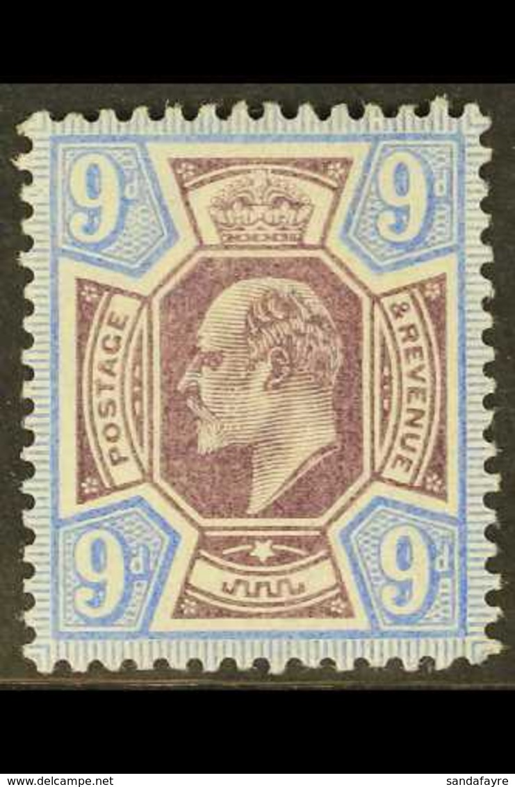 1902 9d Dull Purple And Ultramarine, Ed VII, SG 250, Very Fine Mint. For More Images, Please Visit Http://www.sandafayre - Sin Clasificación