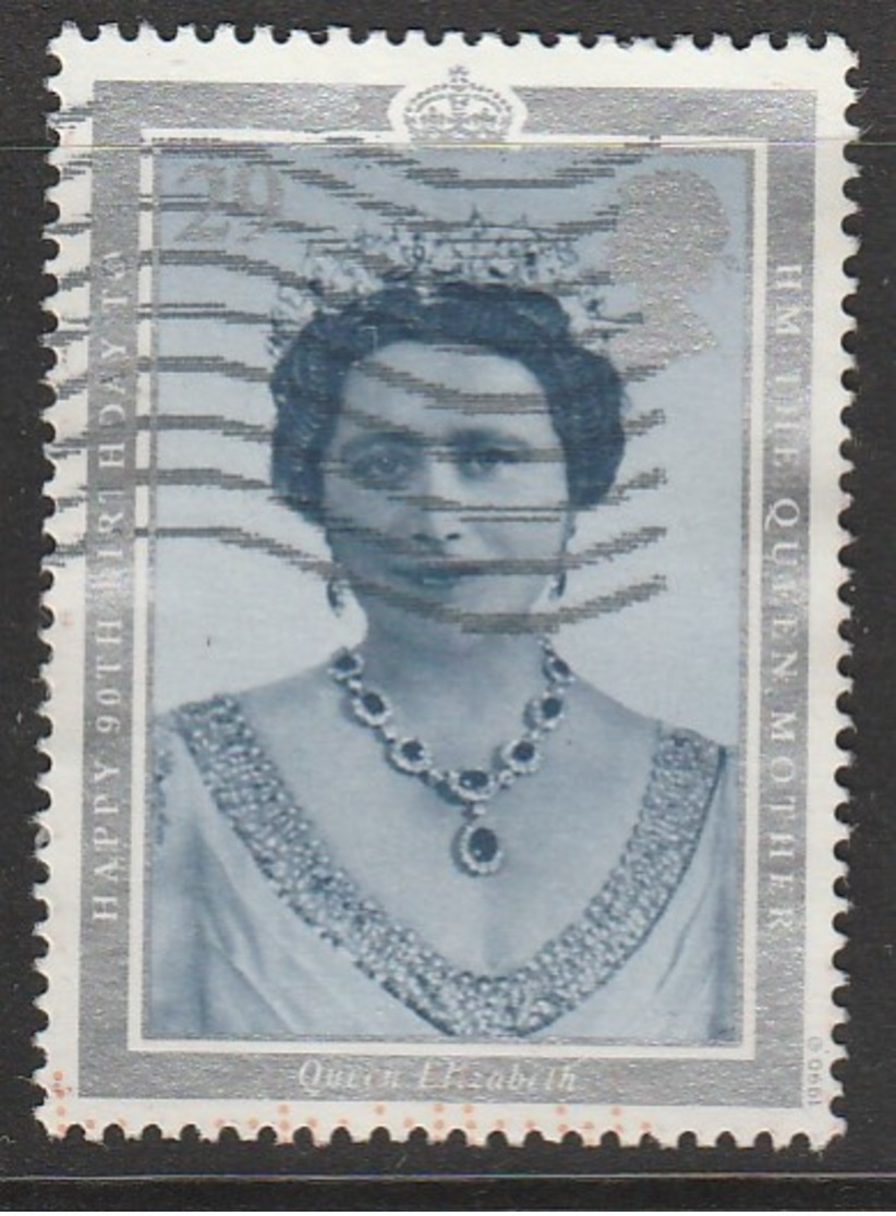 GB 1990 90th Birthday Of Queen Elizabeth Queen Mother Used SG 1508 - Used Stamps