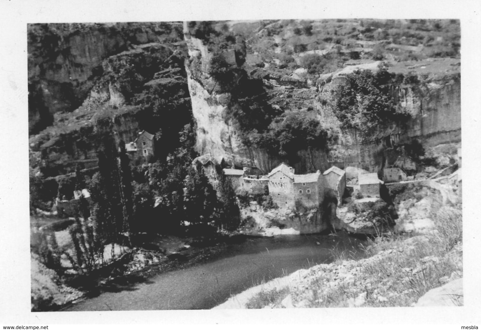 Photo  Ancienne  - CASTELBOUC  - Gorges Du Tarn - Lieux