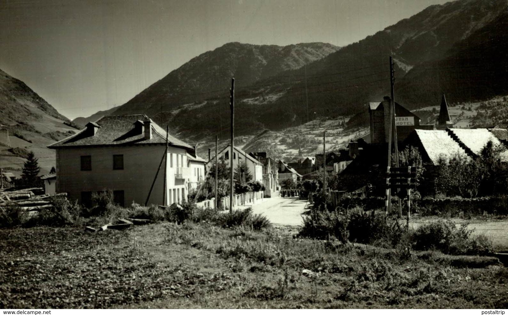 LERIDA - VALLE DE ARAN ENTRADA A VIELLA POR LA CARRETERA DEL TUNEL - Lérida