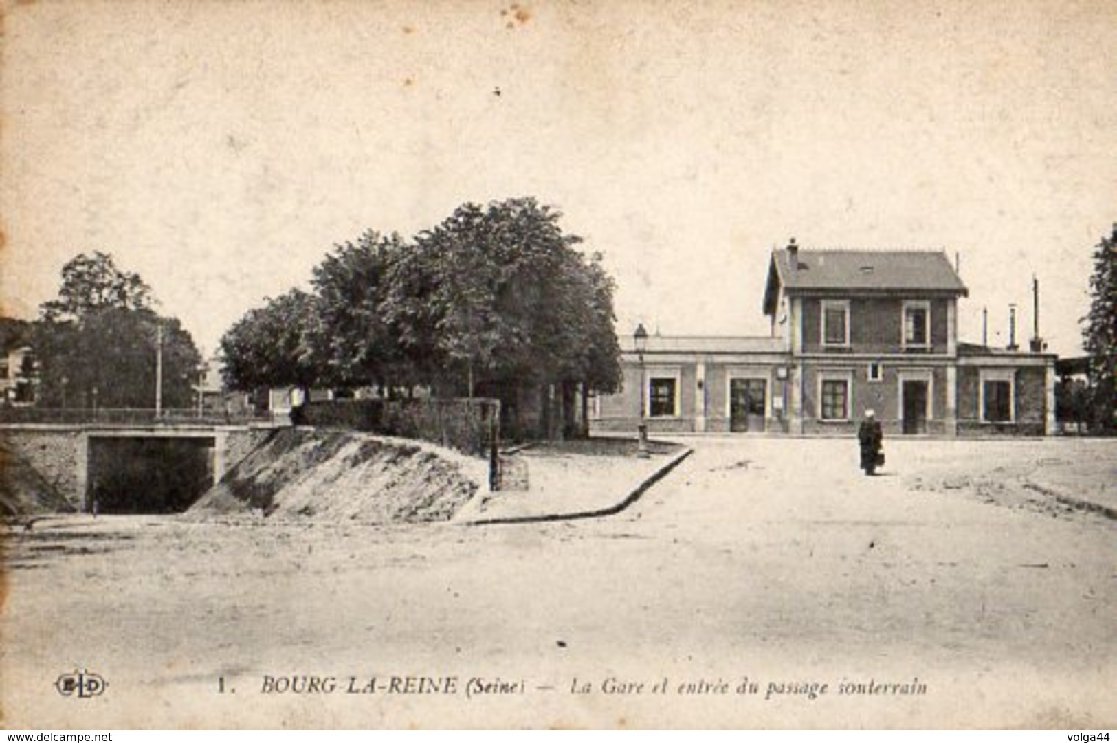 92-CPA-  BOURG LA REINE - La Gare - Bourg La Reine