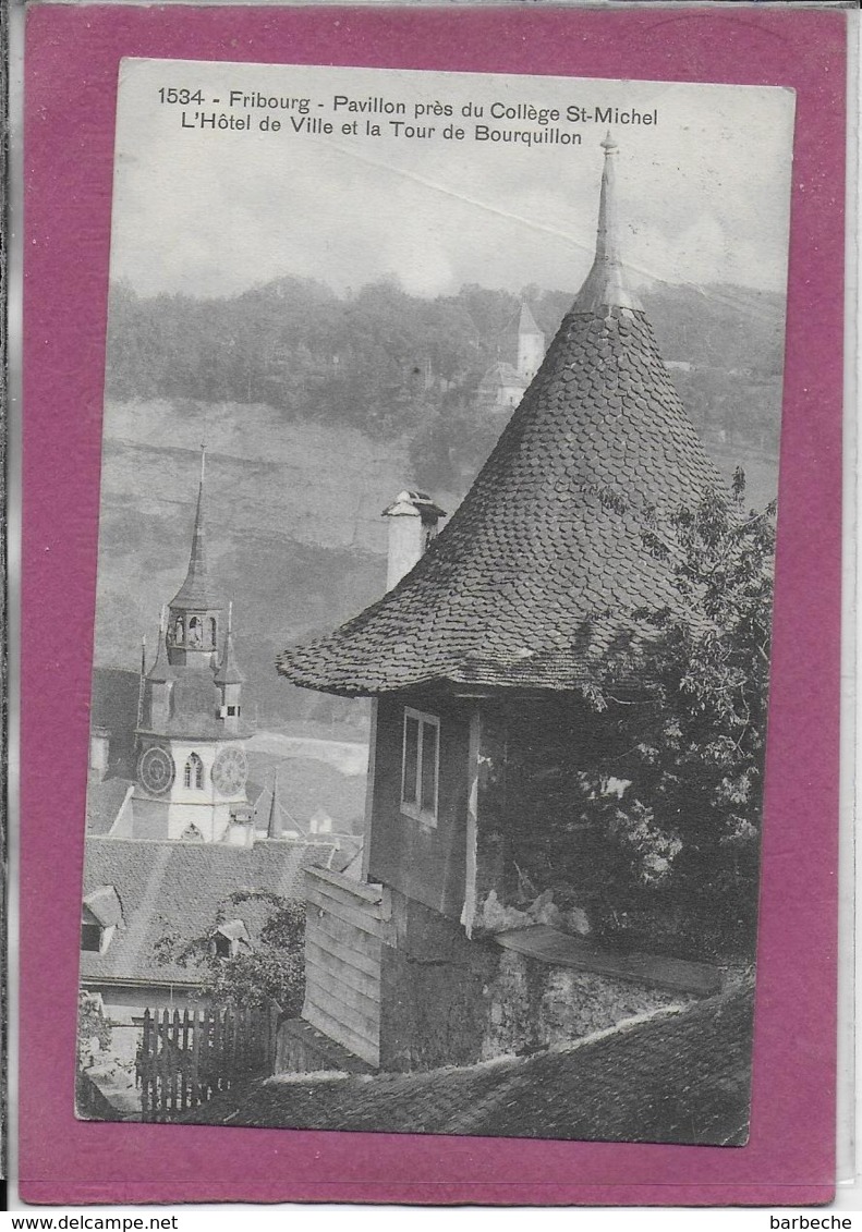 FRIBOURG .-Pavillon Près Du Collège St-Michel - Sonstige & Ohne Zuordnung