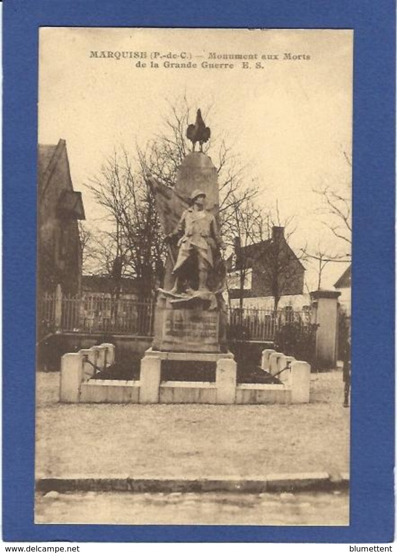 CPA Pas De Calais 62 Marquise Non Circulé Monument Aux Morts - Marquise