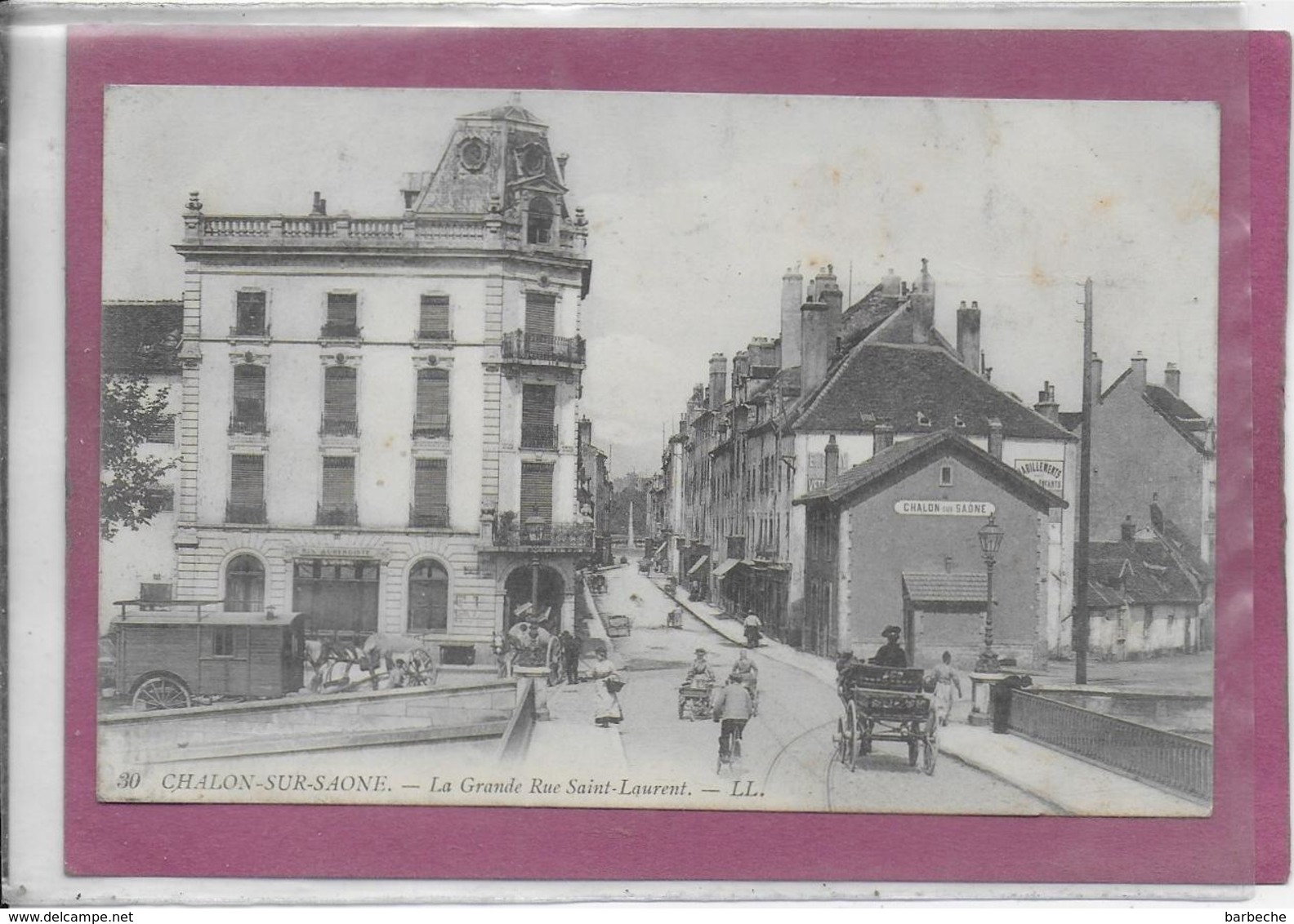 71.- CHALON-SUR-SAONE .- La Grande Rue  Saint Laurent - Chalon Sur Saone