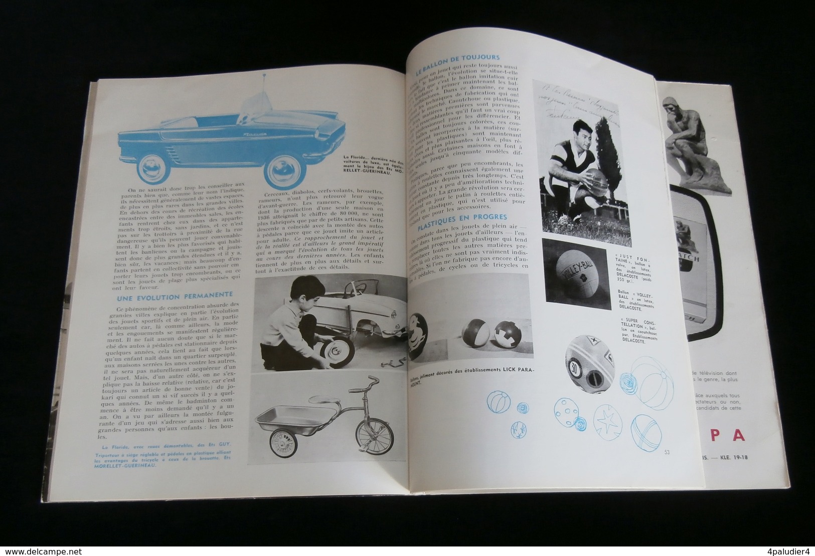 NOS JOUETS NOS JEUX 1960 Bébé NOBEL Ballon KOPA Just FONTAINE DELACOSTE BIRGE Jouets TIC BABAR NOREV MECCANO TECHNIGOM - Jouets Anciens
