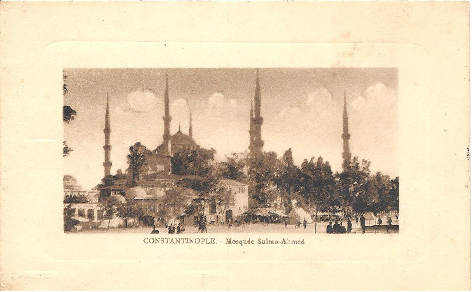 Ansichtskarte Von Constantinoble Aus Dem Jahre  1912 - Türkei