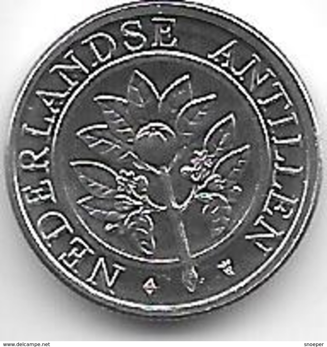 *netherlands Antilles  5  Cents  1997  Km 33    Bu - Antillas Neerlandesas