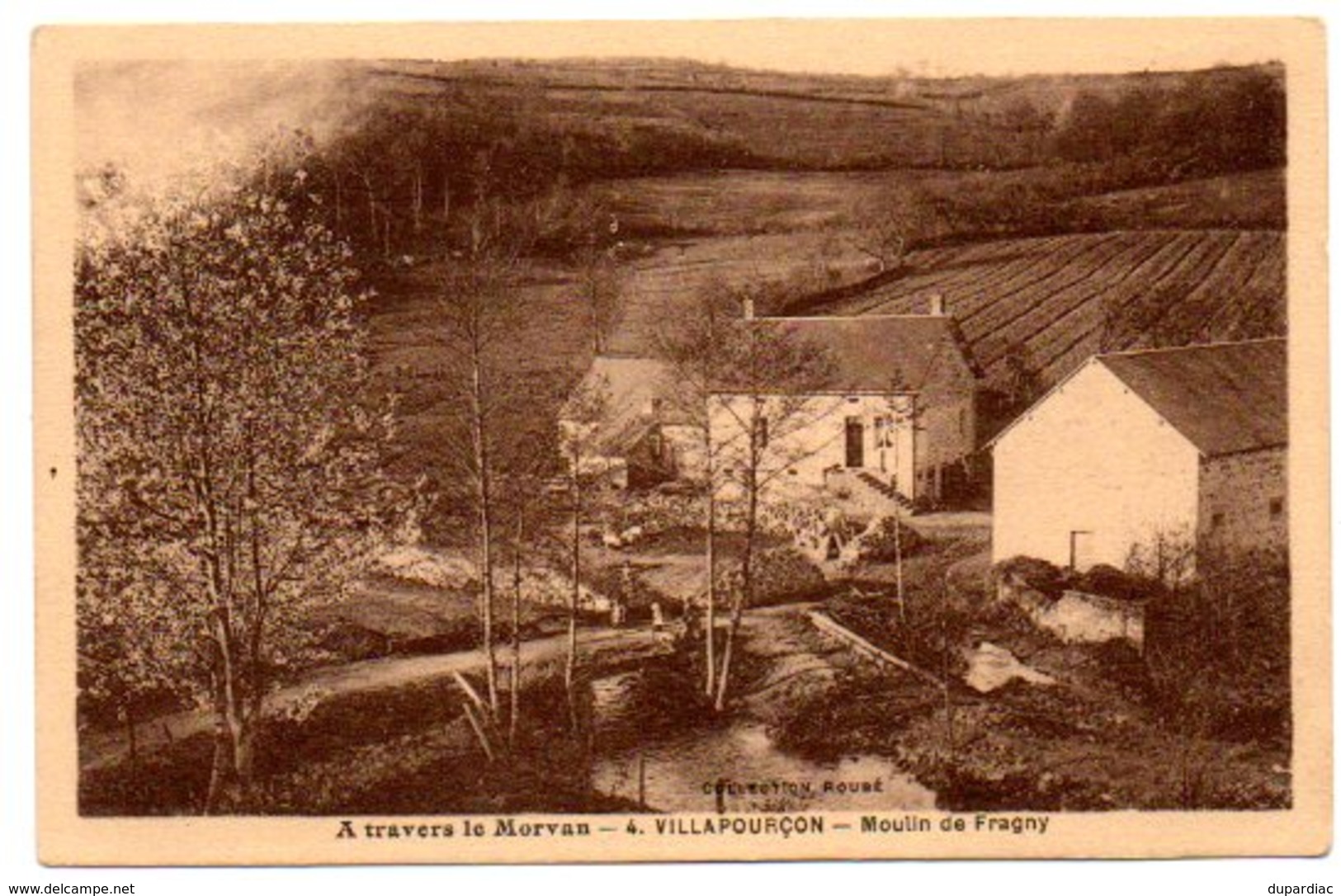 58 - Nièvre / VILLAPOURCON -- Moulin De Fragny.(Collection Roubé - A Travers Le Morvan N° 4). - Autres & Non Classés