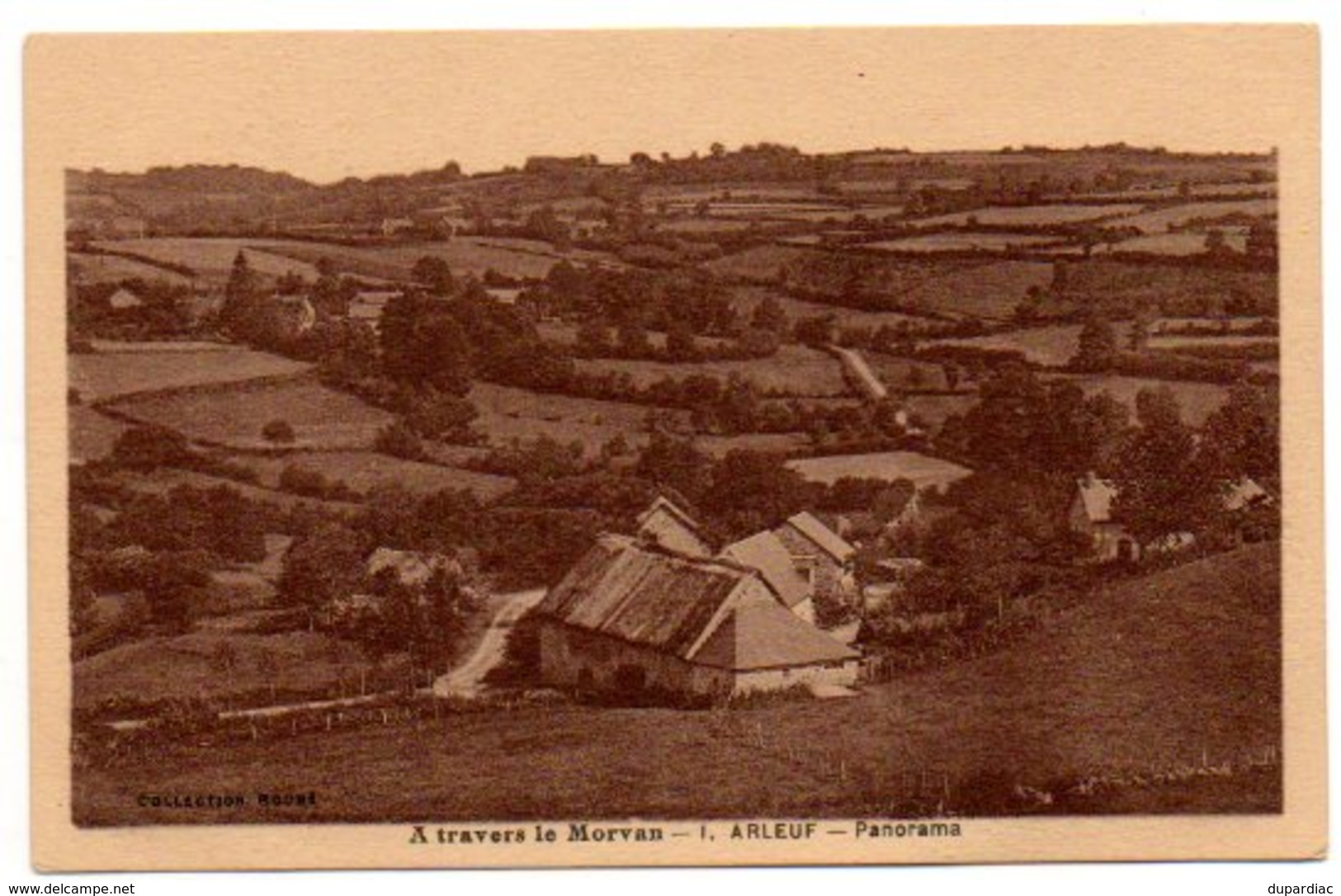 58 - Nièvre / ARLEUF -- Panorama.(Collection Roubé - A Travers Le Morvan N° 1). - Autres & Non Classés