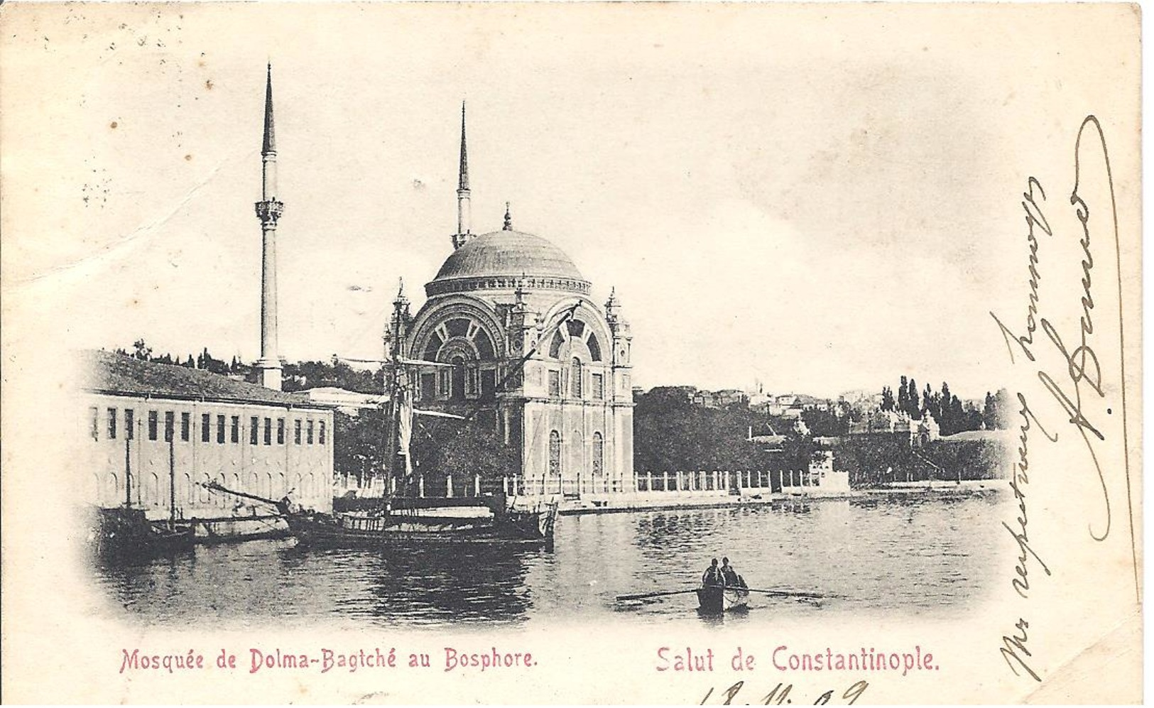 Ansichtskarte Von Constantinoble Aus Dem Jahre  1909 - Türkei